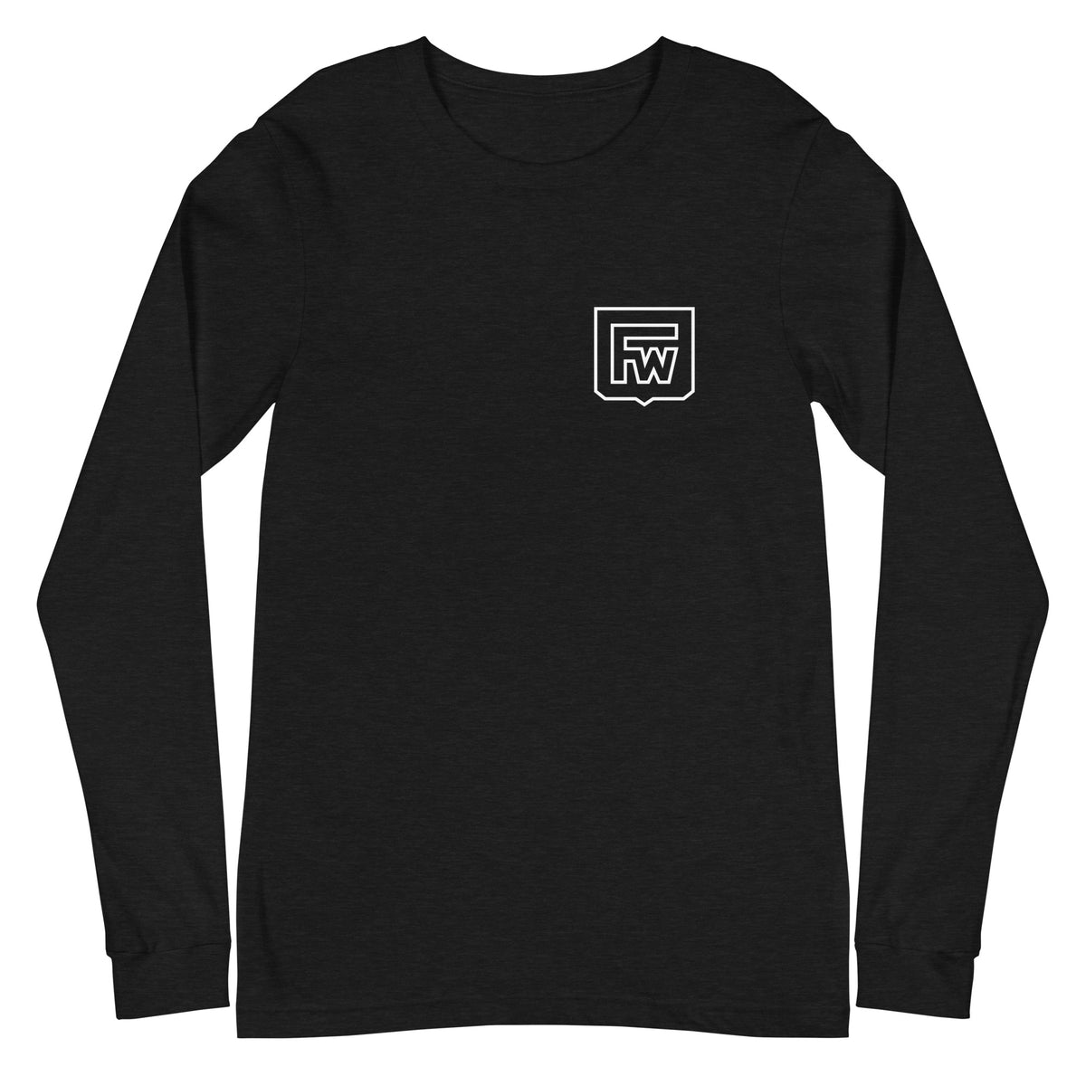 FW Shield Outline Long Sleeve Tee – Frameworks Bicycles